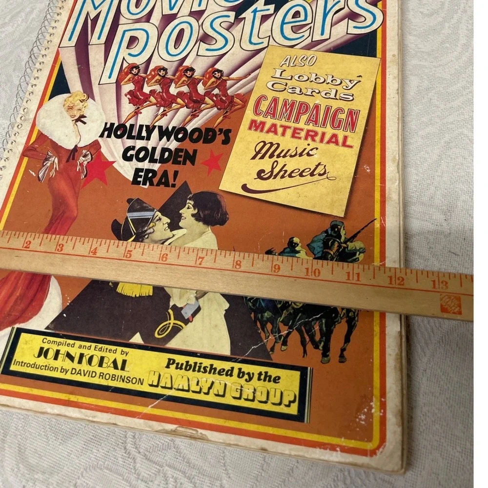 50 Years of Movie Posters‎ Hollywood Golden Era John Kobal Hamlyn 1973 Book
